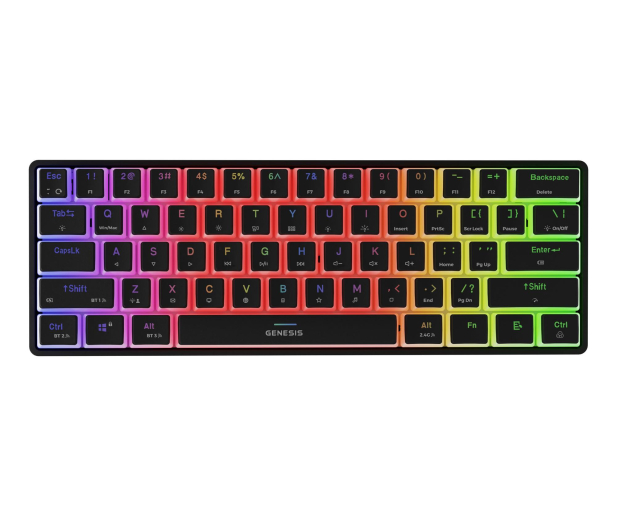 Genesis Thor 660 G2 Gateron Red (czarna) - 1320094 - zdjęcie